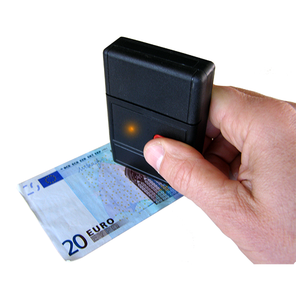 Certifié 100% détection de faux billets par la Banque Centrale Européenne prêt pour le nouveau billet € 100 et € 200 Détecteur de faux billets automatique MONEPASS